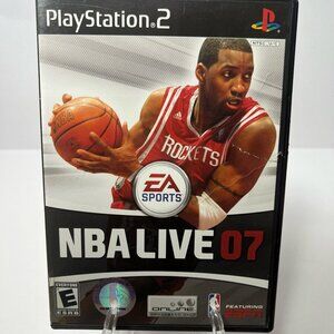 NBA Live 07 (PS2, PlayStation 2) - Complete w/ Manual